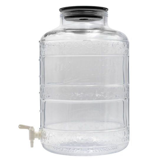 One Gallon Glass Wide Mouth Jug